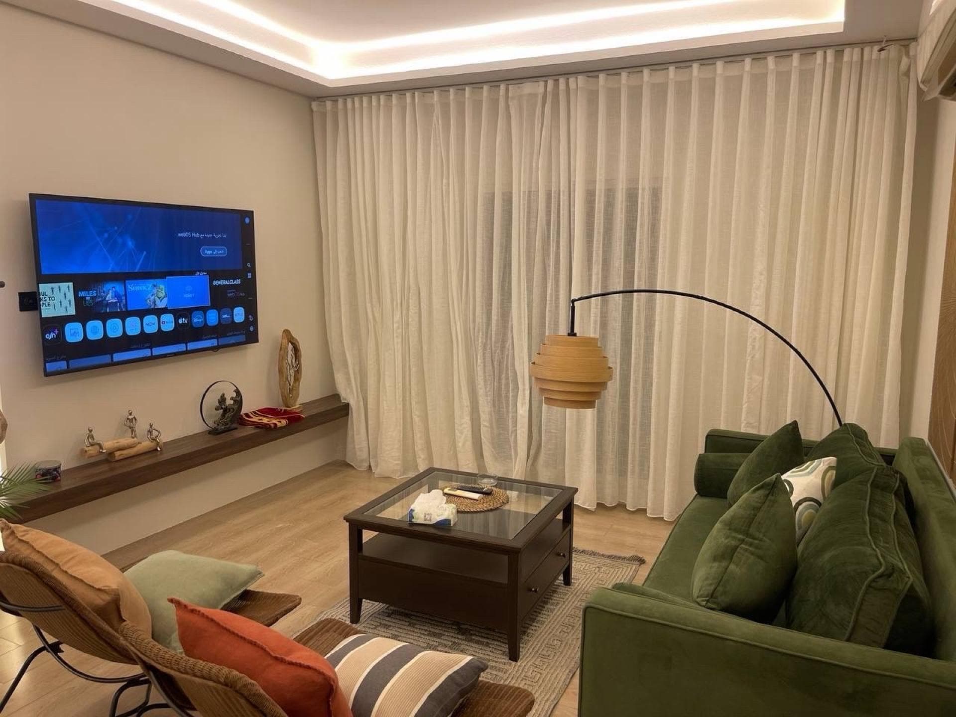 غرفة وصالة العقيق property view