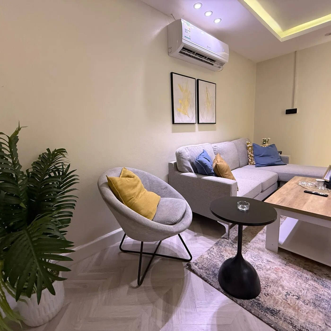 شقة بغرفة نوم وصالة بدخول ذكي 15