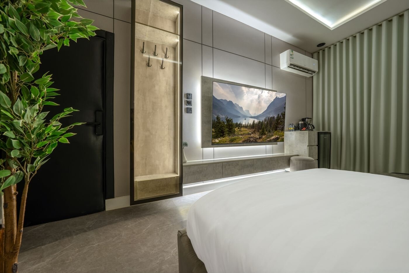 استديو هادئ بسرير ماستر دخول ذكي 11