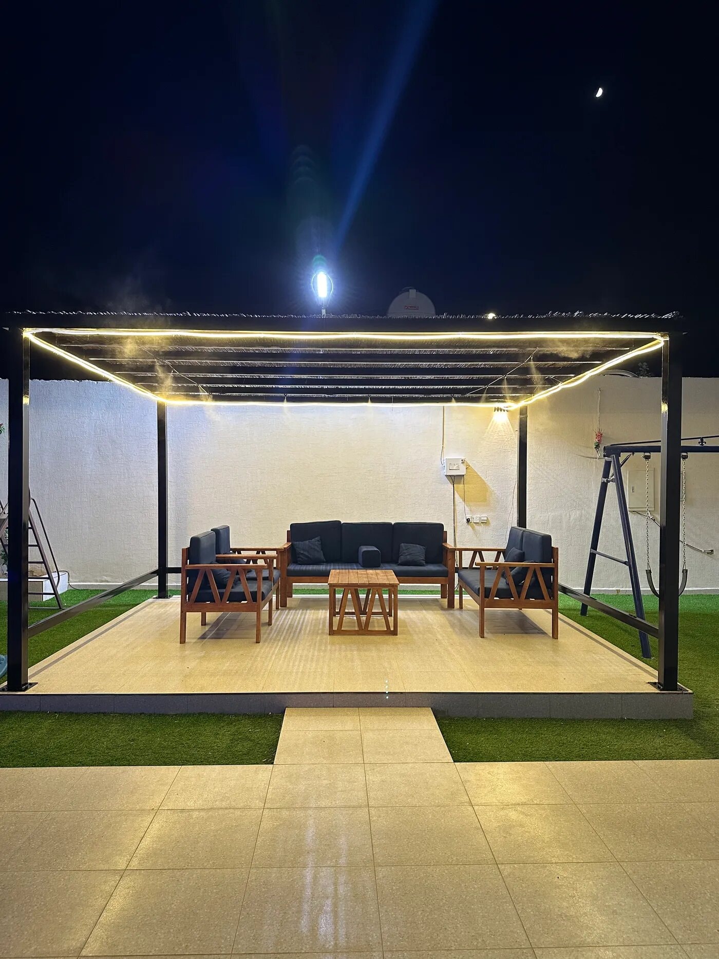 شاليه من واجهه زجاج, حي ضاحية نمار, Riyadh 6