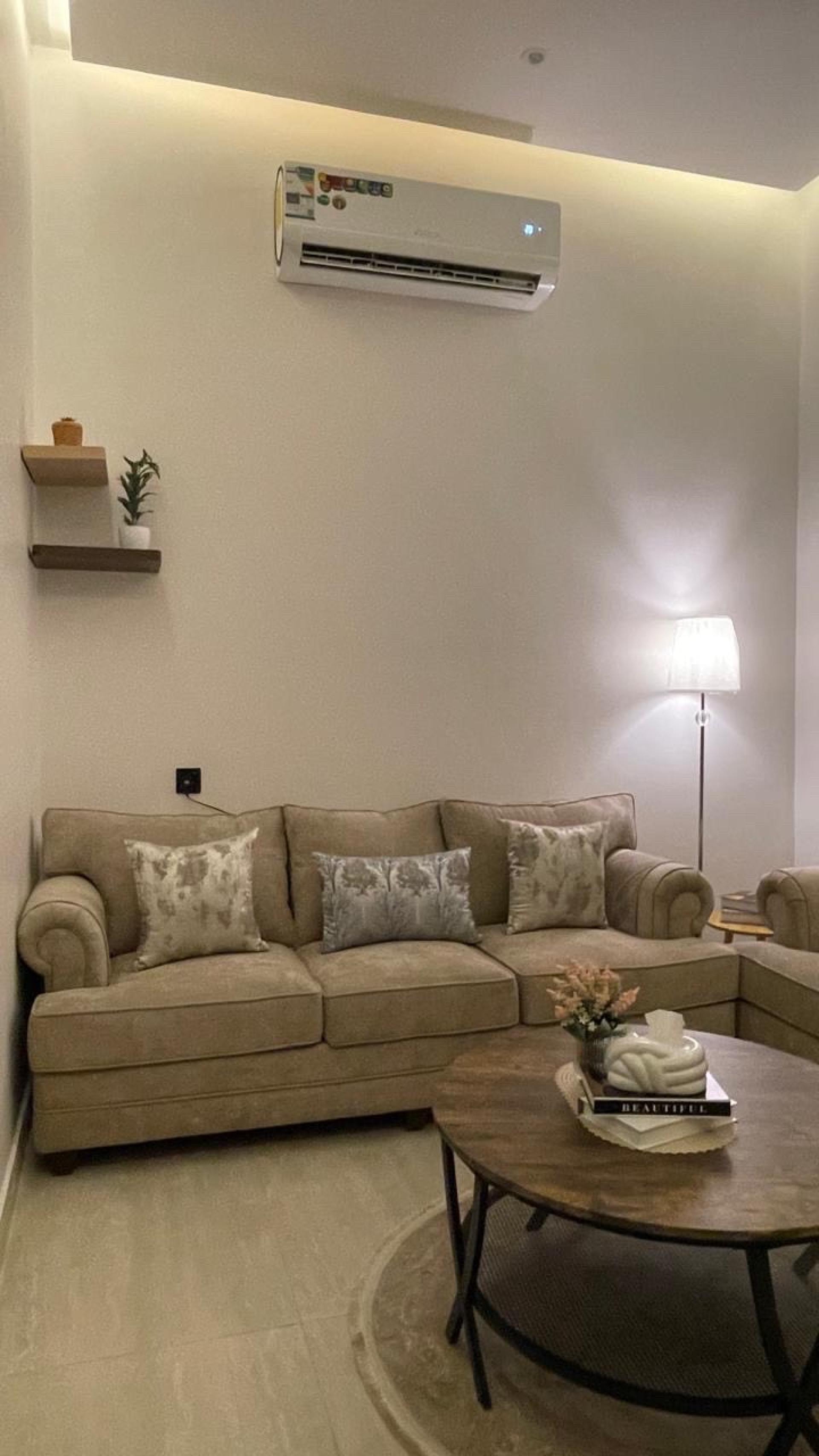 شقة بغرفة نوم وصالة دخول ذكي 6