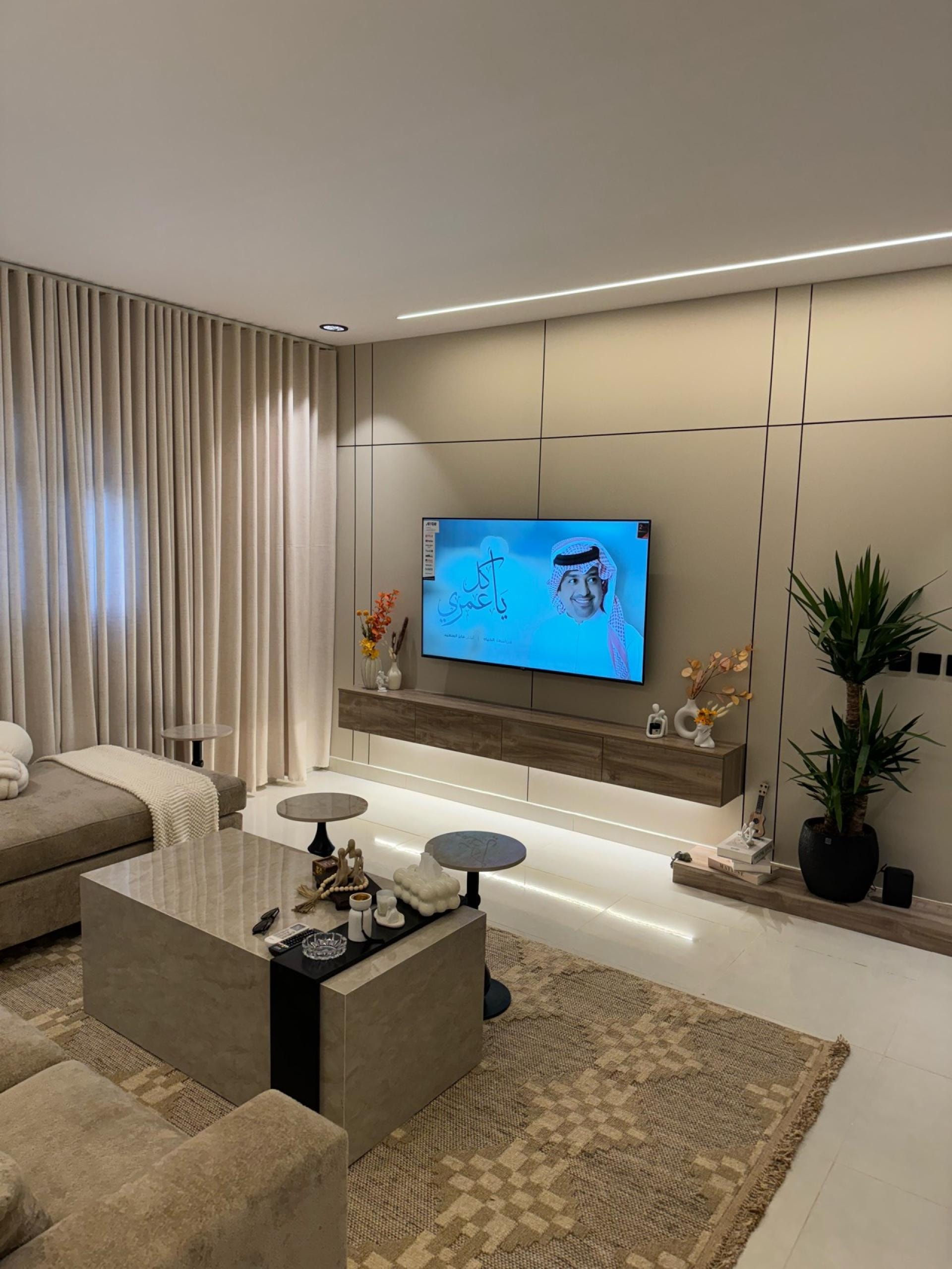 شقة بتصميم حديث وانيق 2