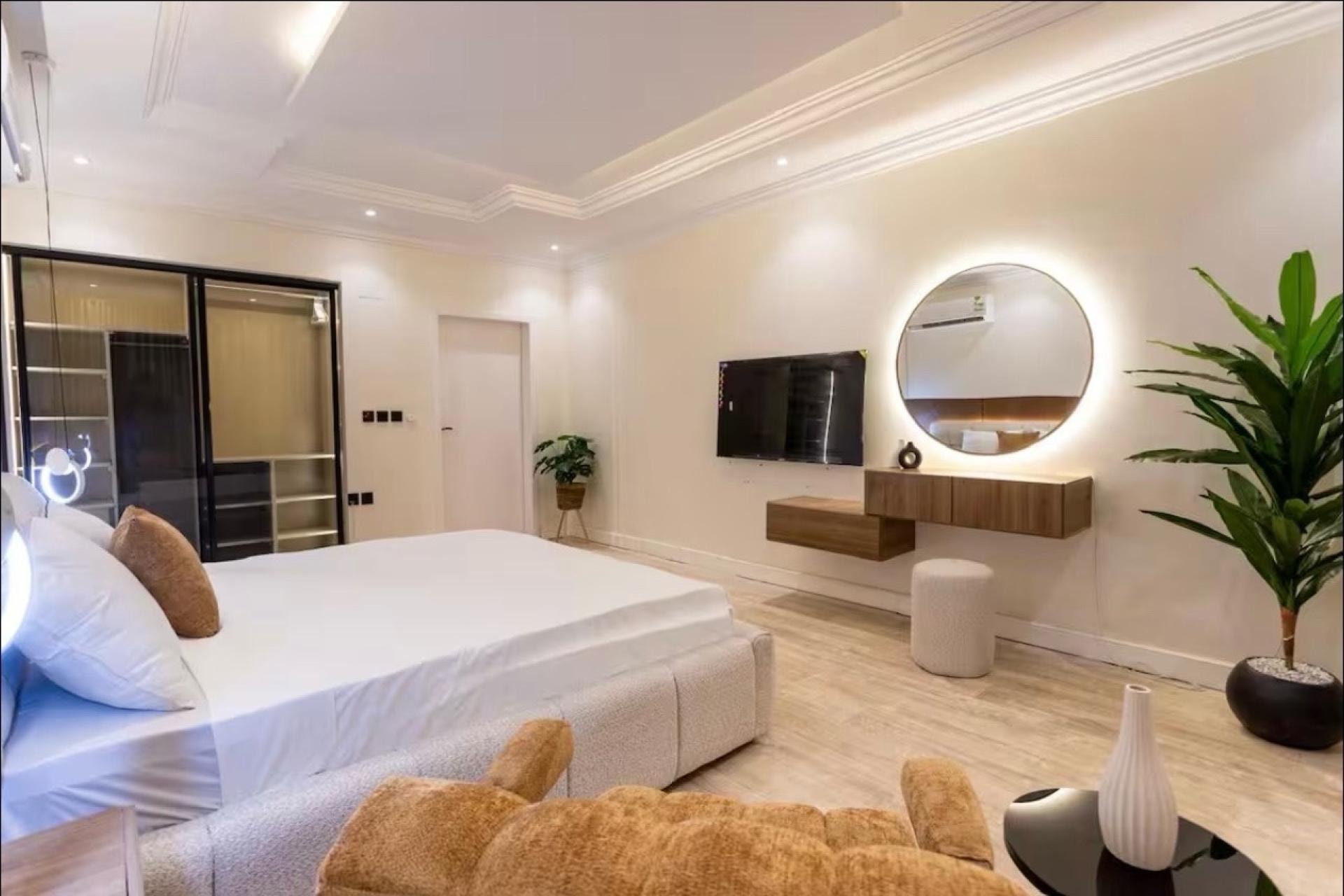 شقة انيقة بأطلالة البوليفارد دخول ذاتي 8