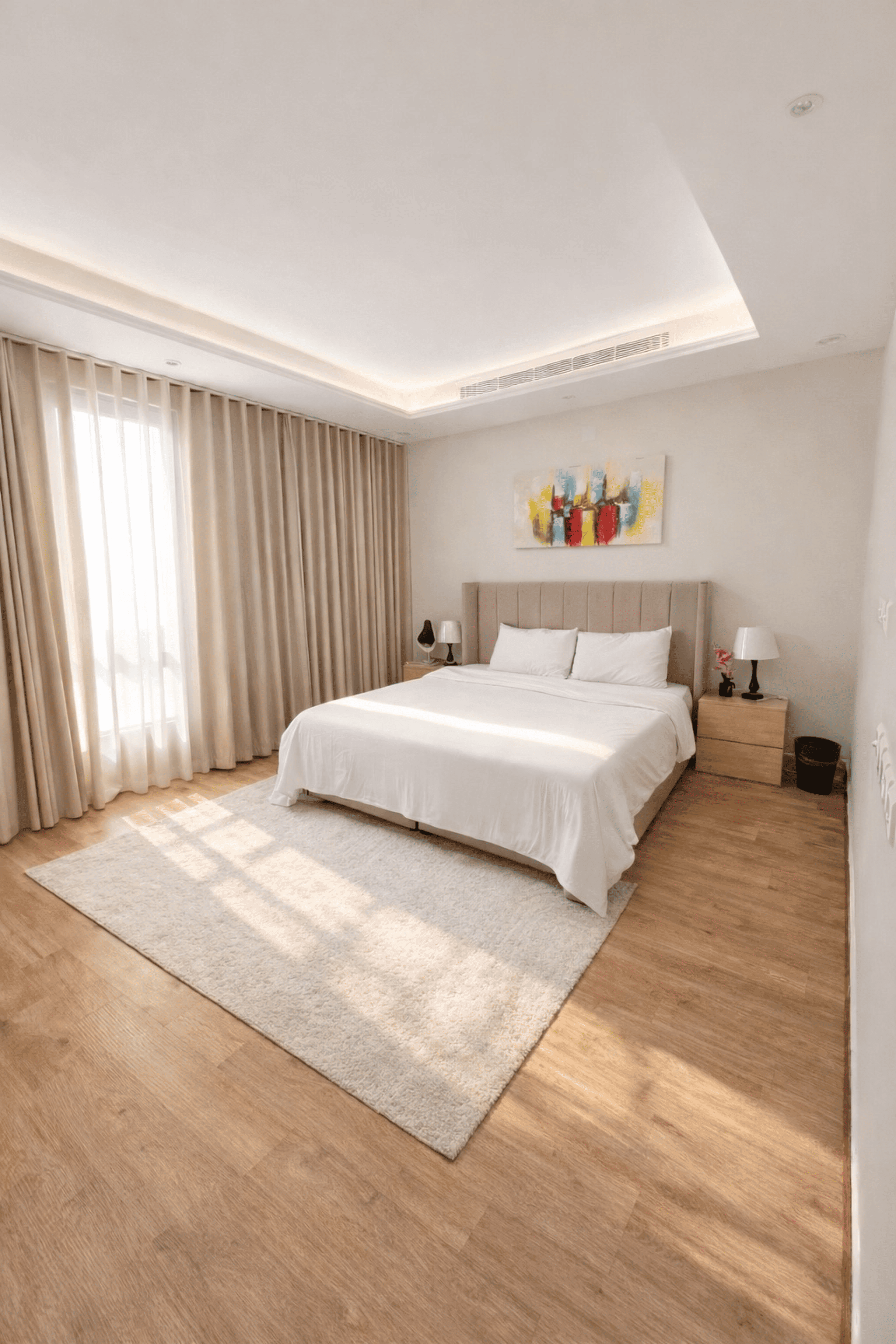 شقة بغرفة نوم وصالة 4