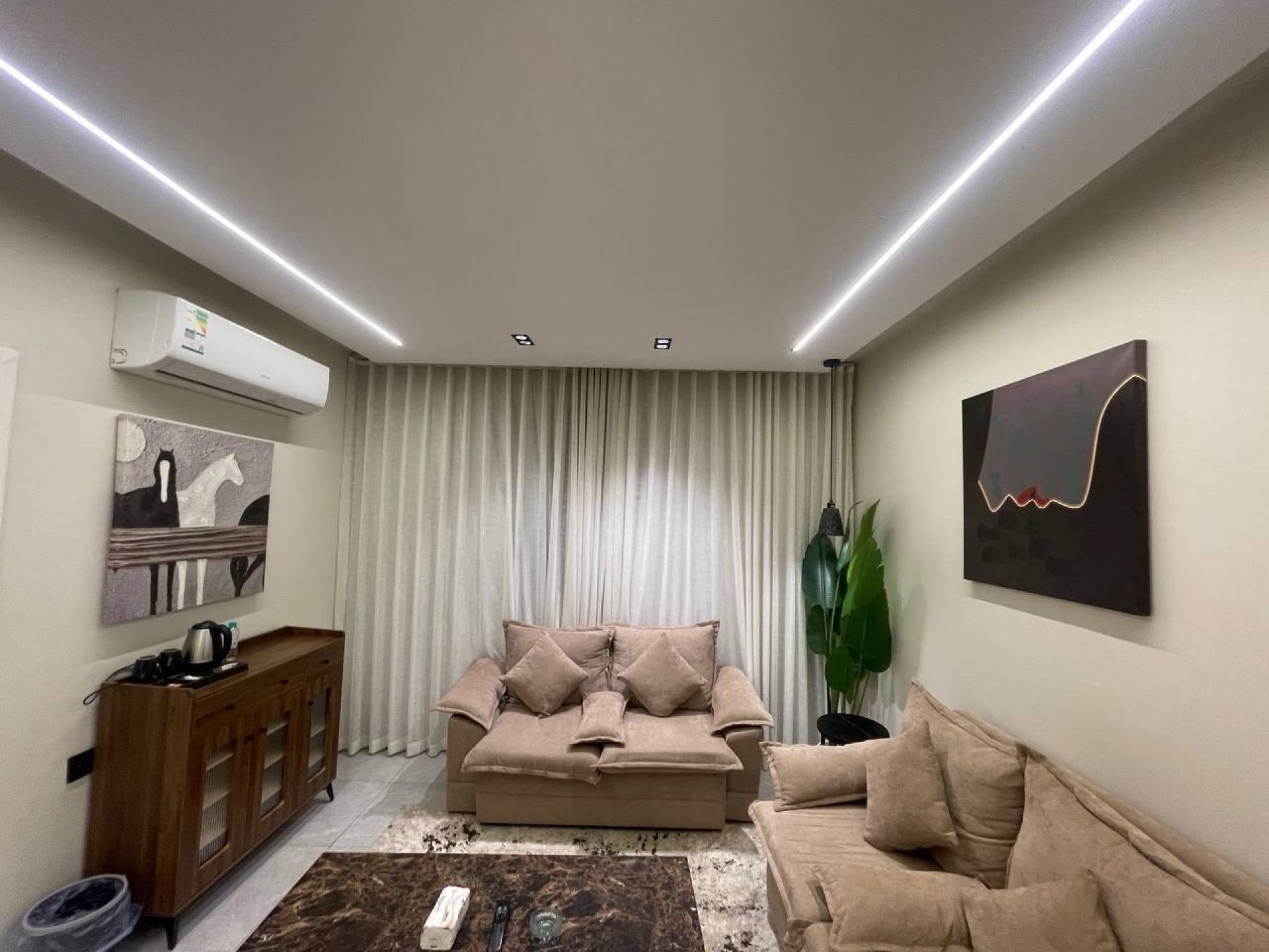 غرفة وصالة مريحة 14A, حي الملقا, الرياض 3