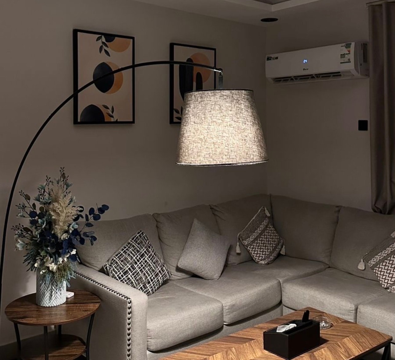 شقة بتصميم هادئ 1