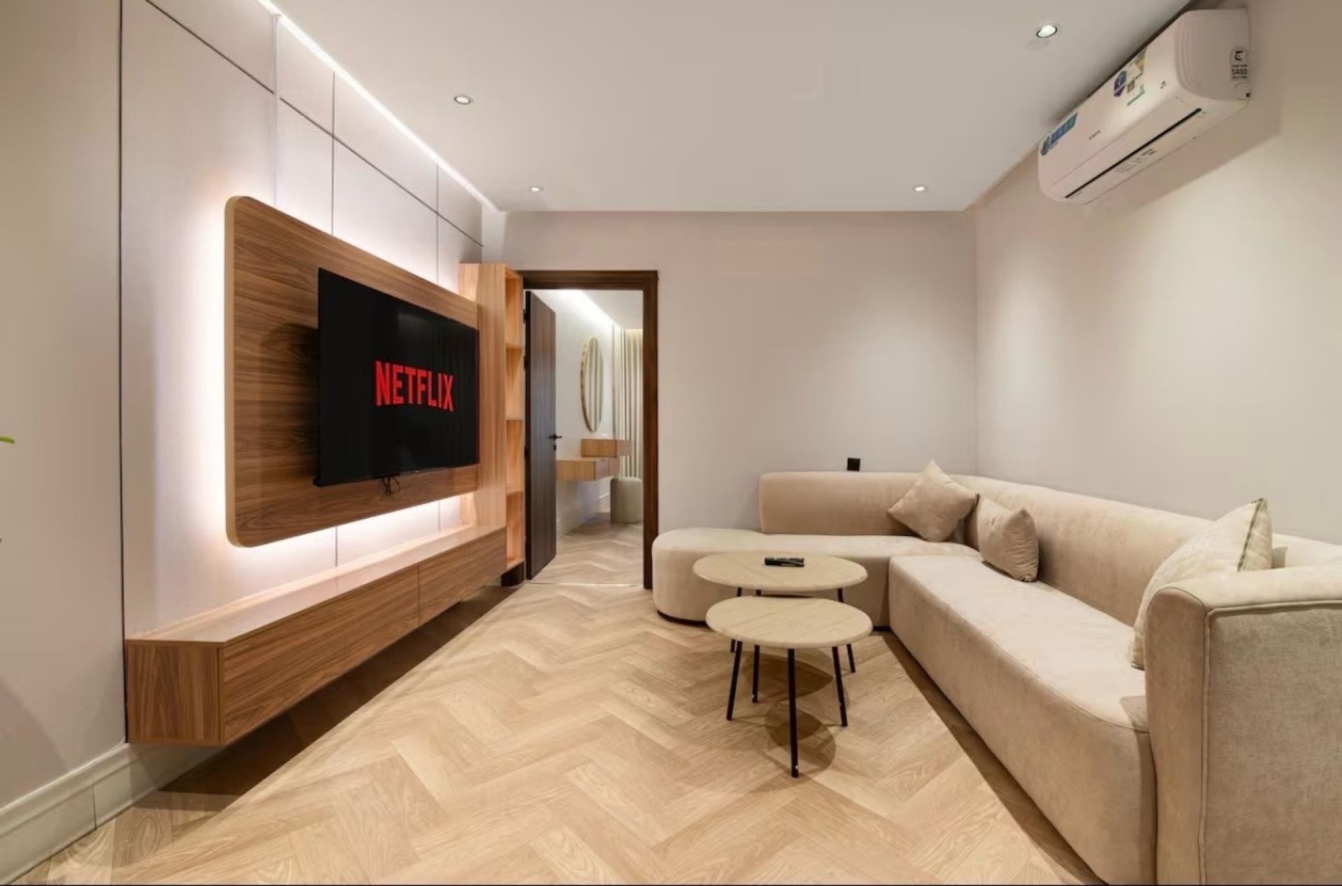 شقة مودرن غرفة وصالة أنيقة دخول ذاتي 1