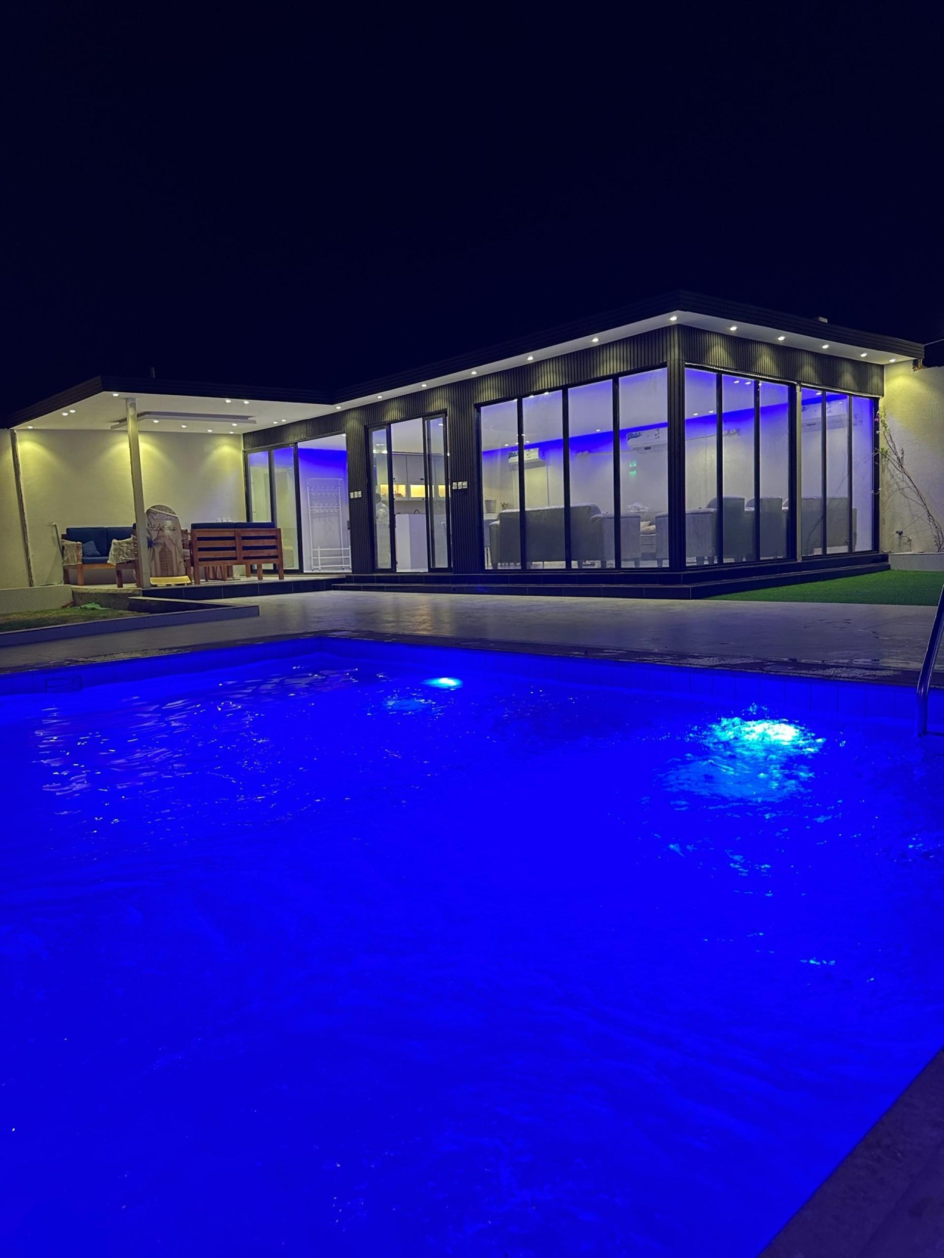 شاليه  من واجهه زجاج, حي ضاحية نمار, Riyadh 1