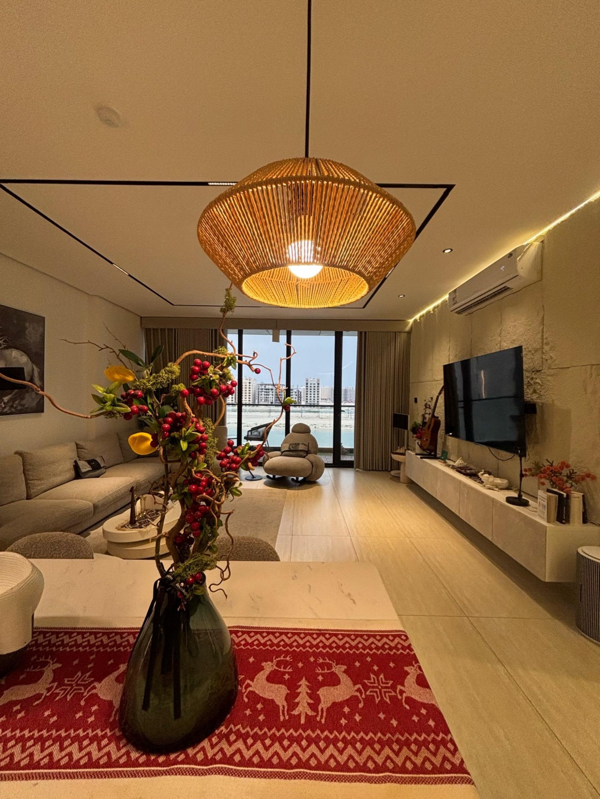 شقة فخمة و سينما إطلاله جزئية بحريه, حي الخور, Al Khobar 1