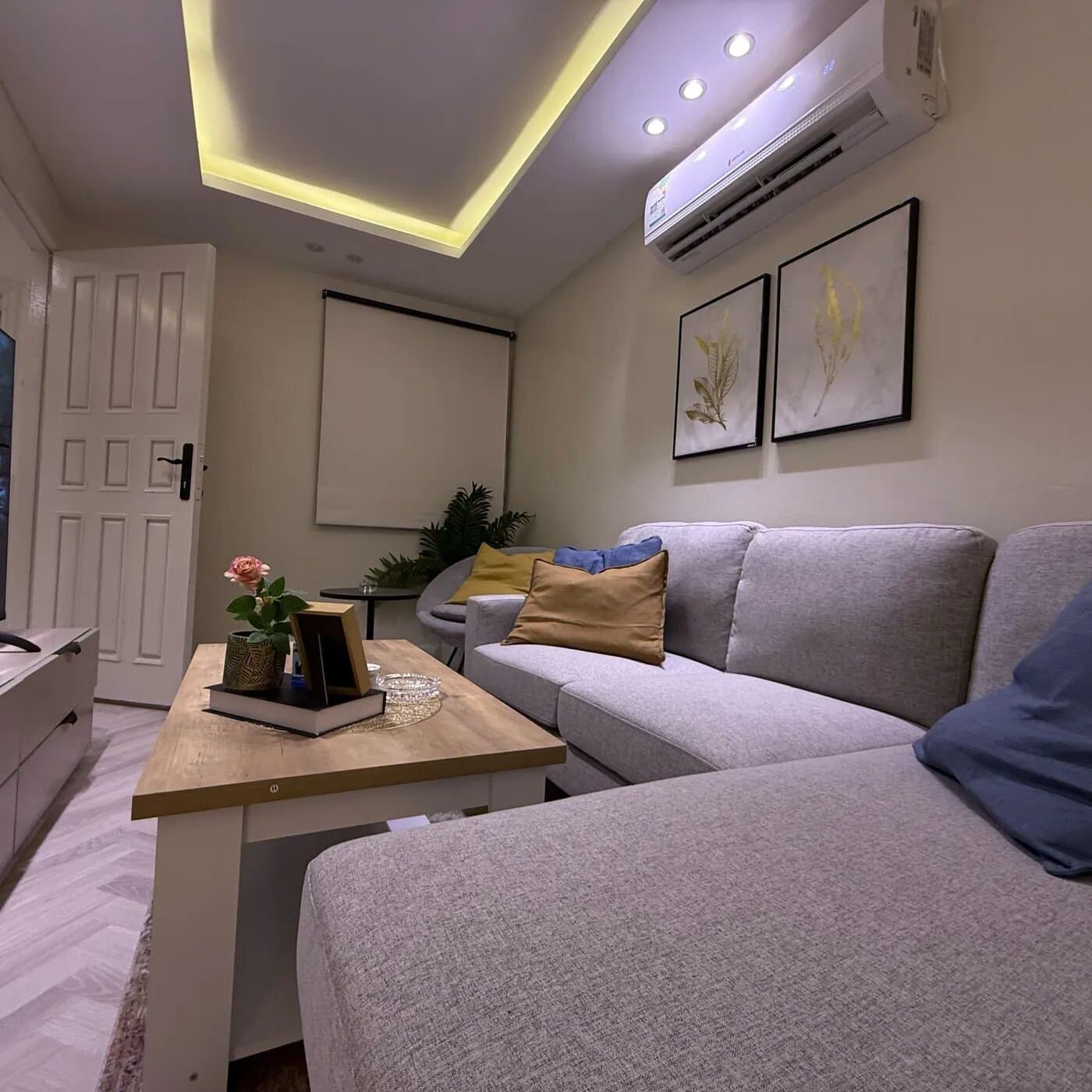 شقة بغرفة نوم وصالة بدخول ذكي 11