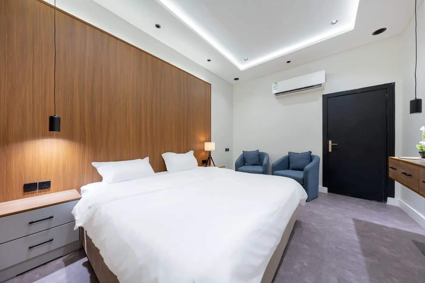 شقة بصالة وغرفة نوم دخول ذاتي 13