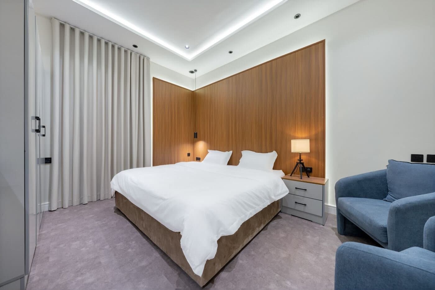 شقة بصالة وغرفة نوم دخول ذاتي 17