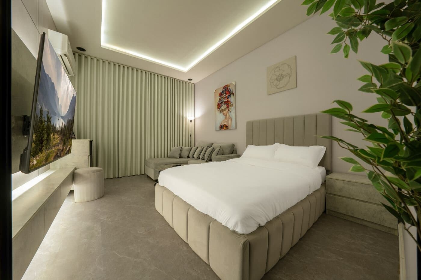 استديو هادئ بسرير ماستر دخول ذكي 14