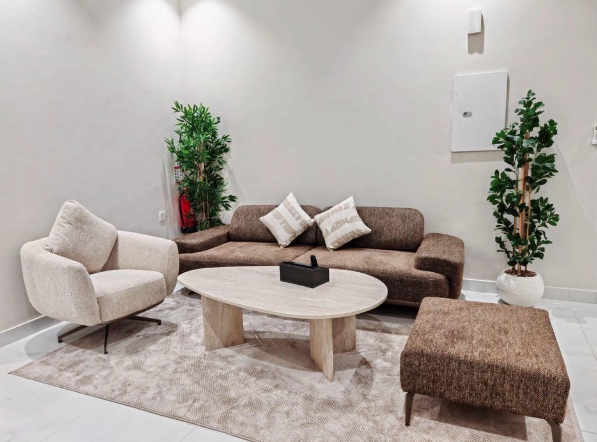 شقة بغرفة نوم وصالة 2