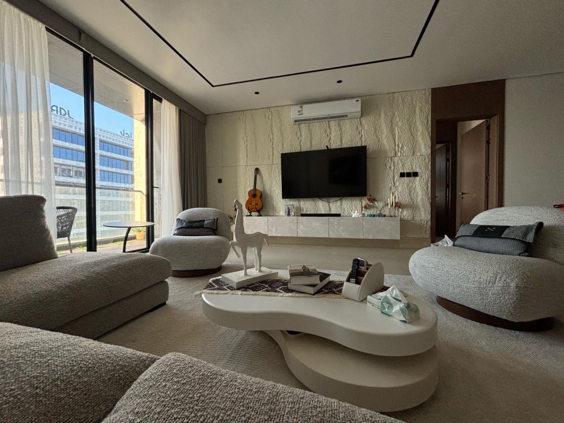 شقة فخمة و سينما إطلاله جزئية بحريه, حي الخور, Al Khobar 8
