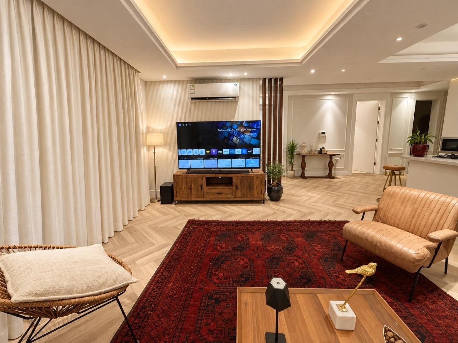 شقة بجلسة خارجية حي الندى, حي الندى, Riyadh 6