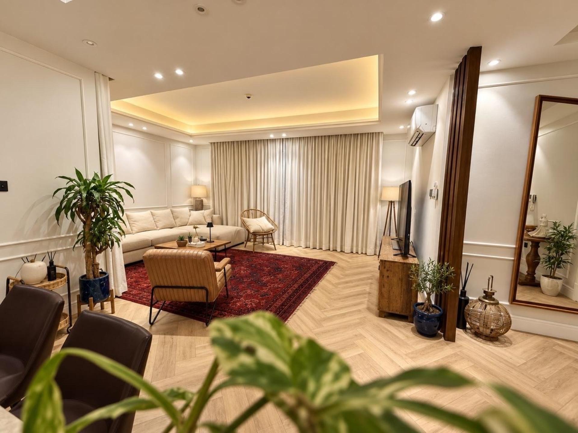 شقة بجلسة خارجية حي الندى, حي الندى, Riyadh 10